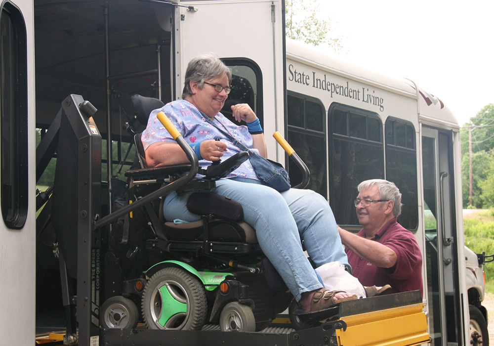 GSIL bus wheelchair ramp